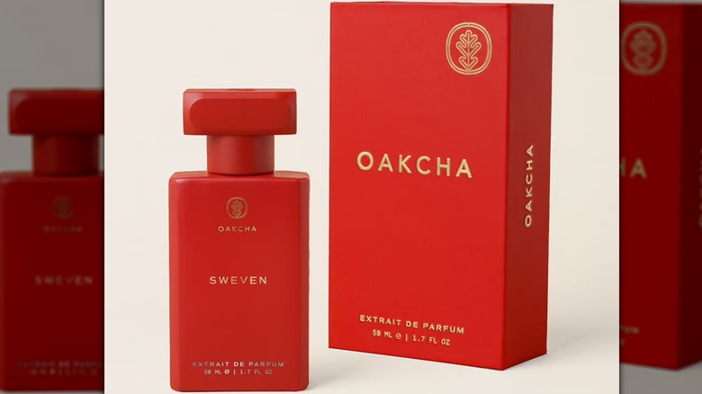 Oakcha Sweven perfume bottle and packaging