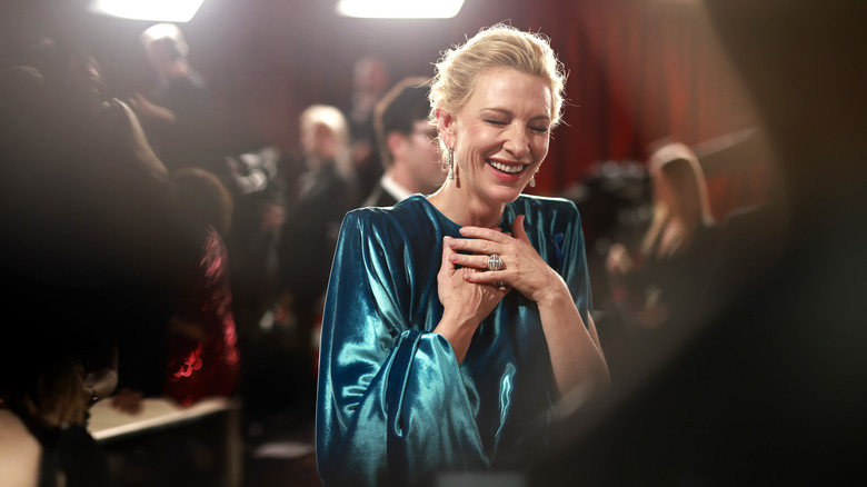 Cate Blanchett smiling