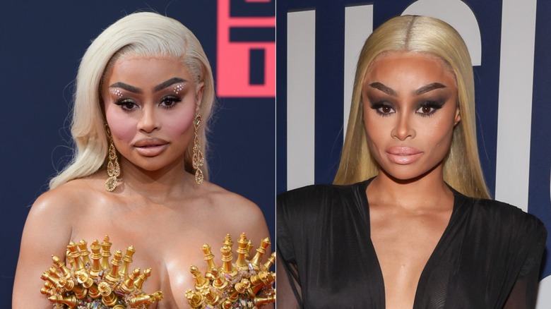 Blac Chyna with blond hair