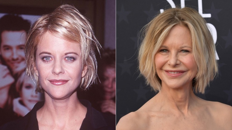 Meg Ryan in the '90s and present