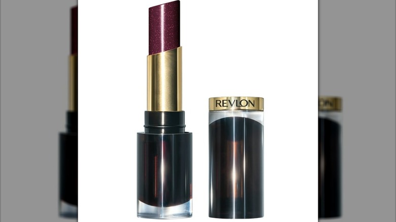 Revlon Glass Shine Lipstick in Black Cherry