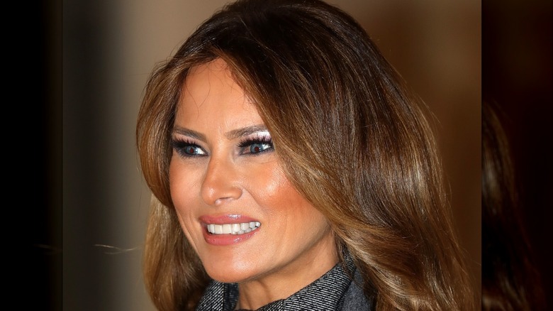 Melania Trump smiling