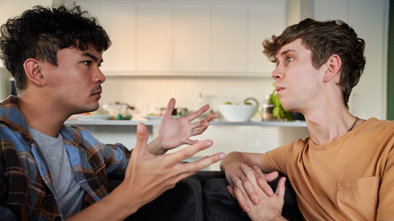 Couple having an argument