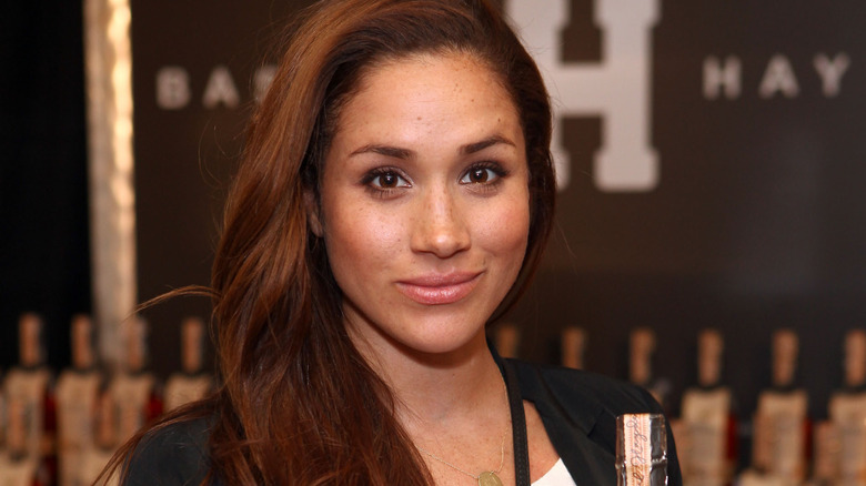 Meghan Markle auburn hair