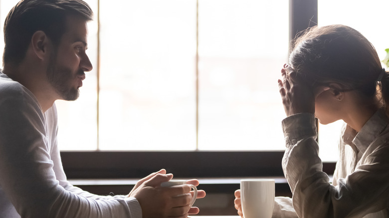 couple drinking coffee