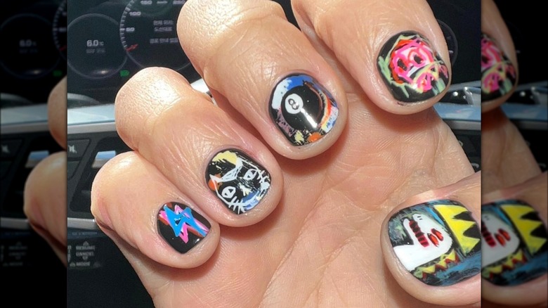 Punk rock nails