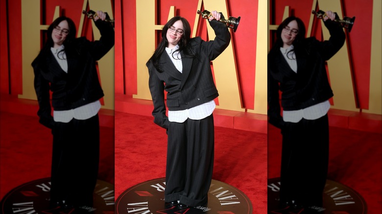 Billie Eilish on red carpet