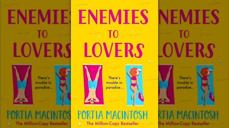 "Enemies to lovers" book cover