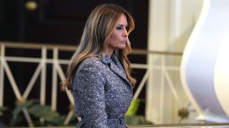 Melania Trump at Rosalynn Carter's funeral