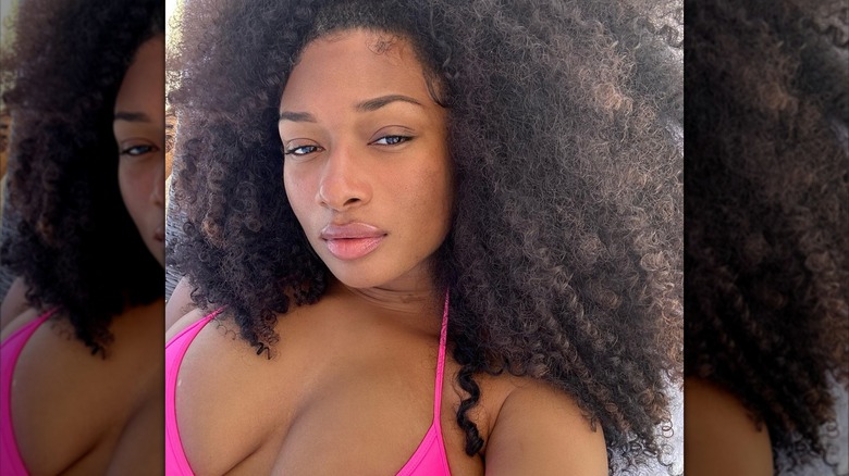 Megan Thee Stallion without makeup