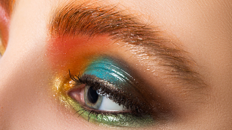 colorful eyeshadow