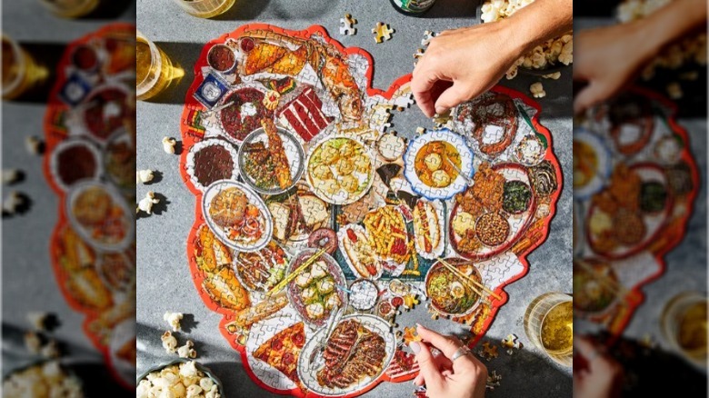 food new york heart puzzle