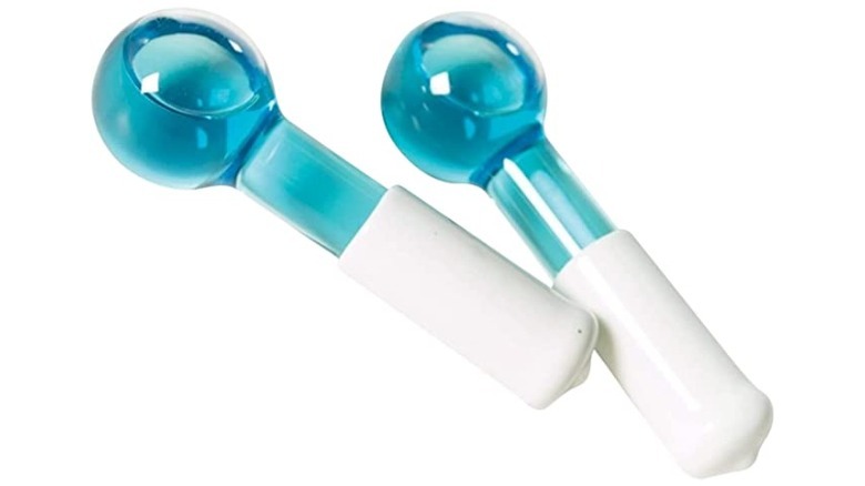 glass and ceramic mini eye rollers 