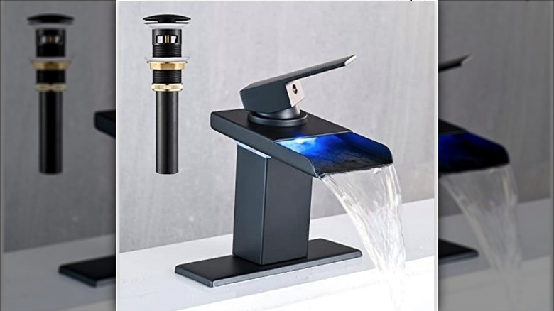 LED faucet