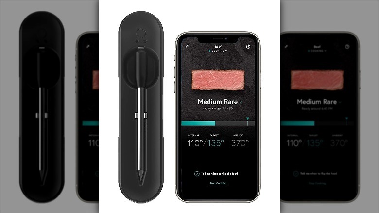 Smart meat thermometer