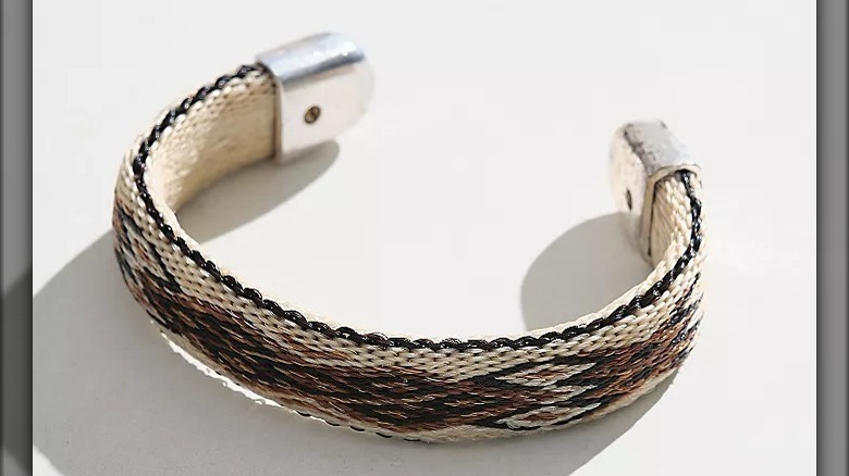 Free People Bendable Horsehair Bracelet