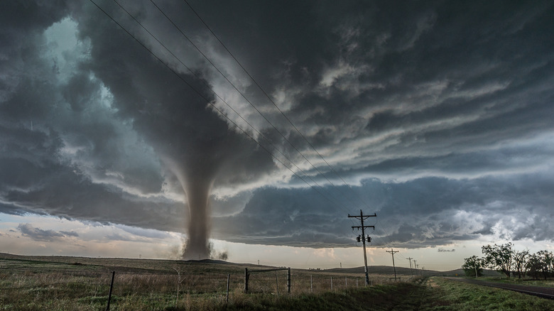 Tornado at close range