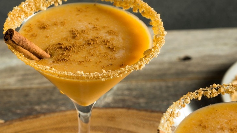 pumpkin spice martini