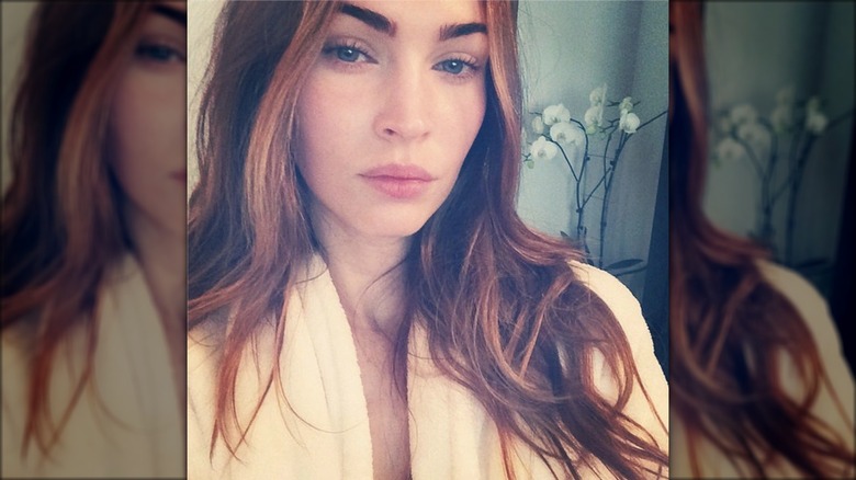 Megan Fox Instagram selfie no makeup