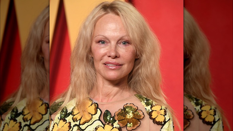 Pamela Anderson with  no makeup