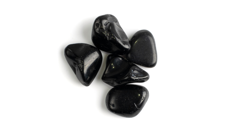 Black onyx stones