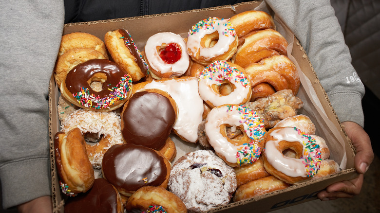 box of donuts