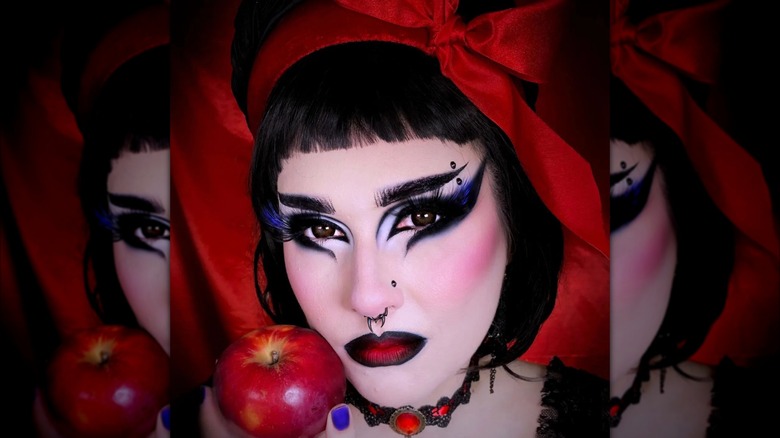 Snow White villain makeup