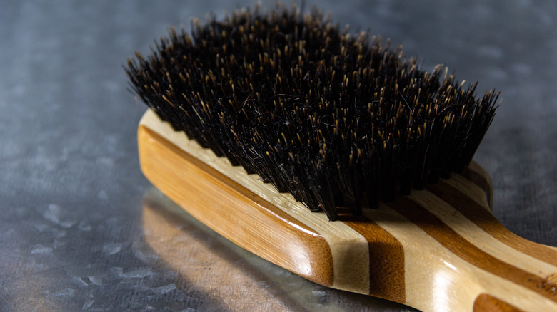 boar bristle brush