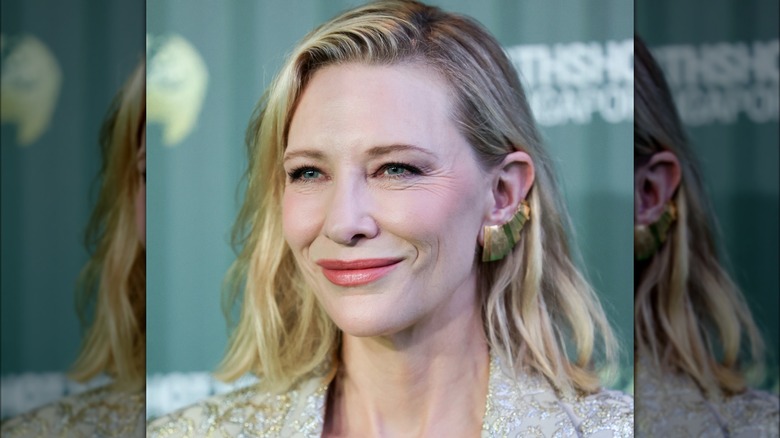 Cate Blanchett's makeup on red carpet