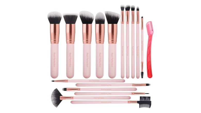 Real Perfection 16 Piece Makeup Brush Set