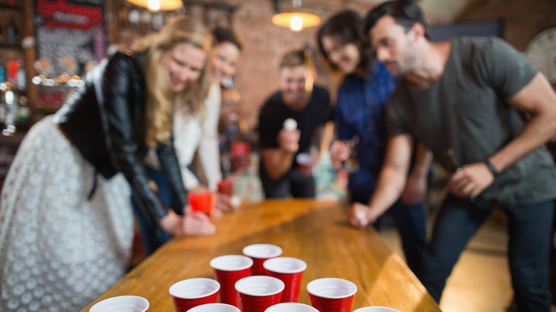 beer pong