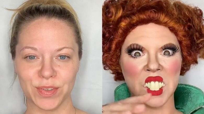 "Hocus Pocus" makeup