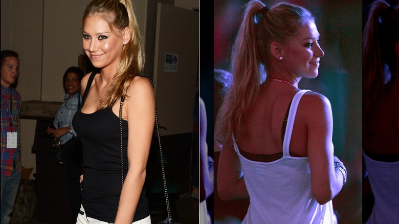 Anna Kournikova in white