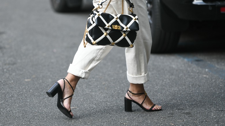 black block heels