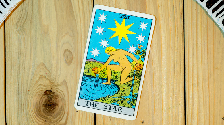 The Star tarot card 