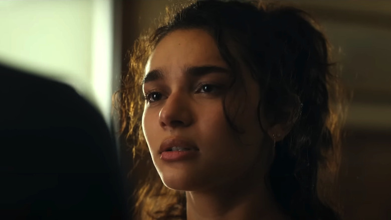 Paulina Chávez playing Ariana in "Landman" Season 1 Episode 9.