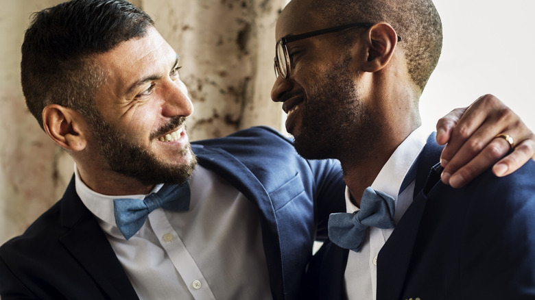 two men in tuxes