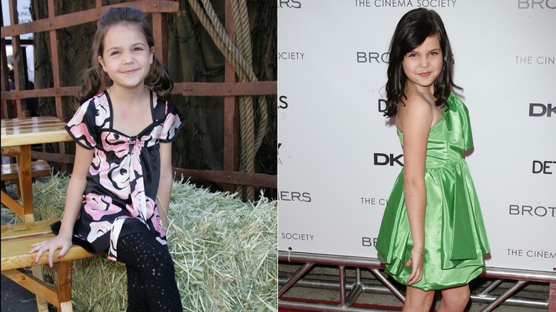 Bailee Madison as a child