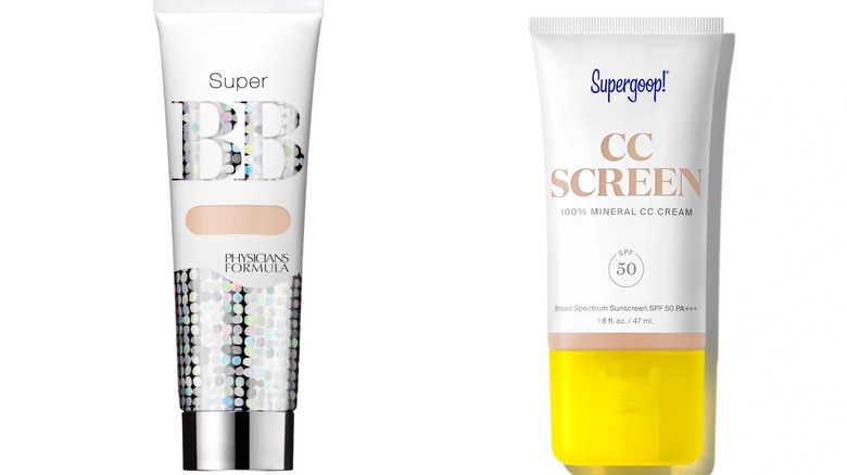 Physicians Formula Super BB All-in-1 Beauty Balm Cream and CC Screen 100% Mineral CC Cream SPF 50 