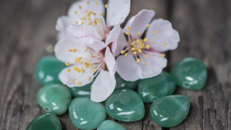 green aventurine stones