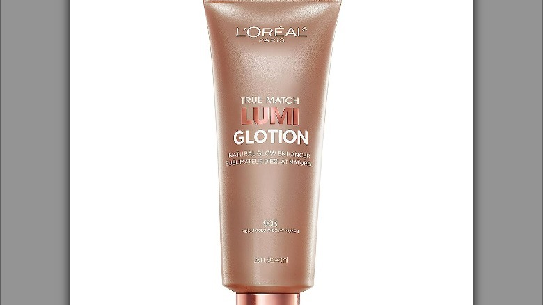 Tube of L'Oréal glow lotion