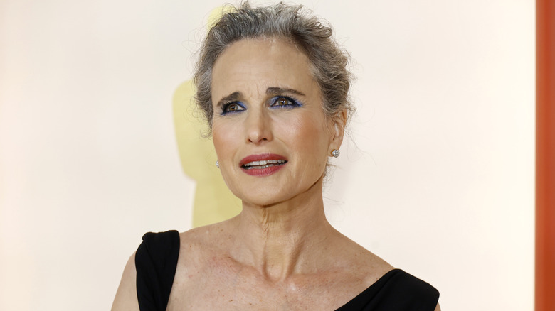 Andie MacDowell at 2023 Oscars