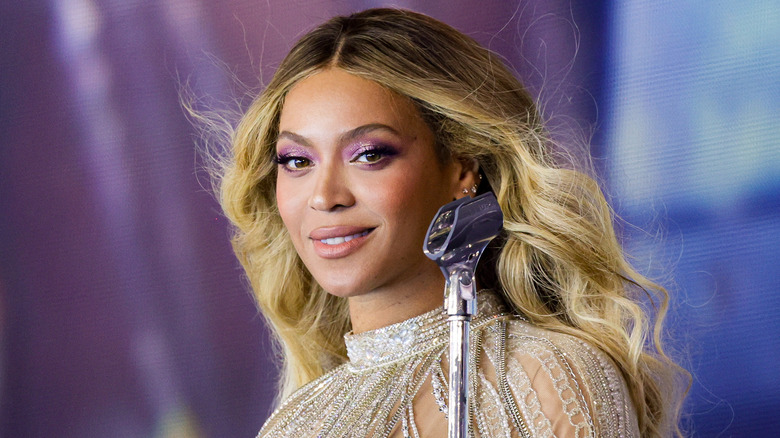 Beyoncé at Cécred launch February 2024