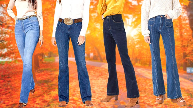 YUTANRAL Womens Jeans Fall Fashion 2023 High  