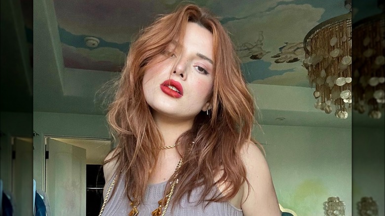 Bella Thorne red hair