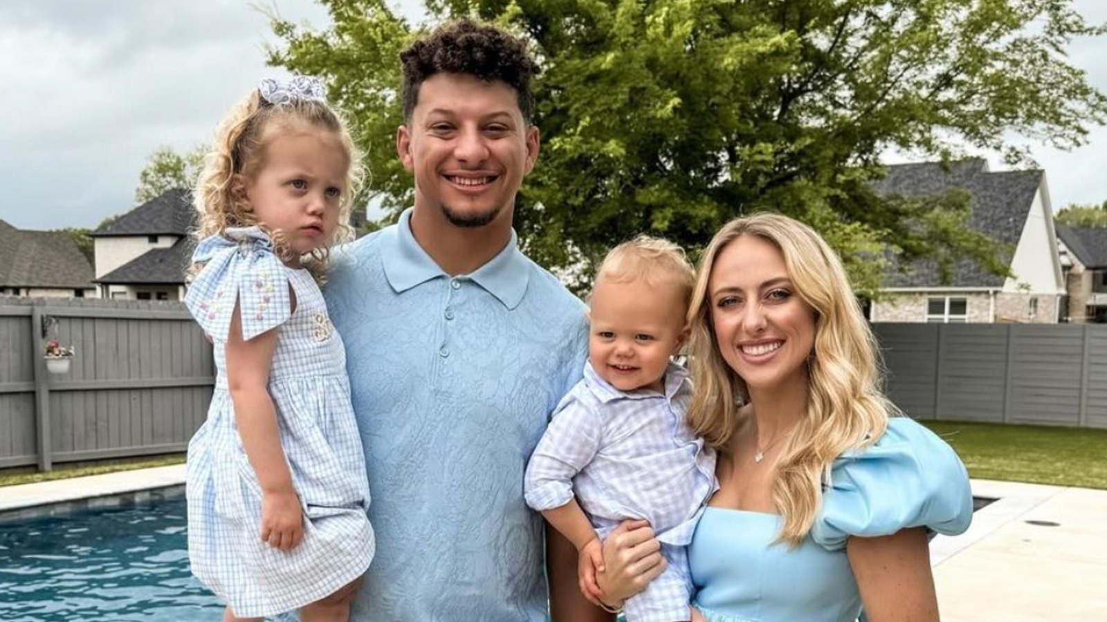 Brittany And Patrick Mahomes' Family Easter Outfits Nail Spring 2024's ...