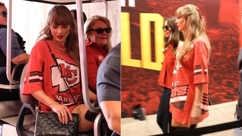 Taylor Swift at Chiefs-Bengals game