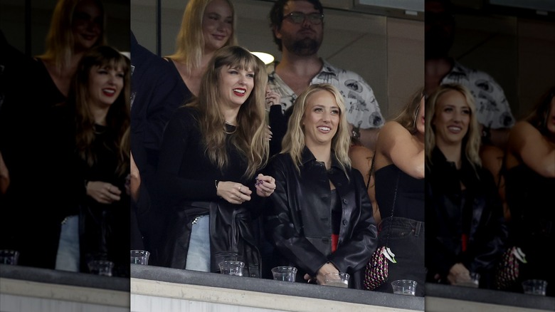 Taylor Swift and Brittany Mahomes