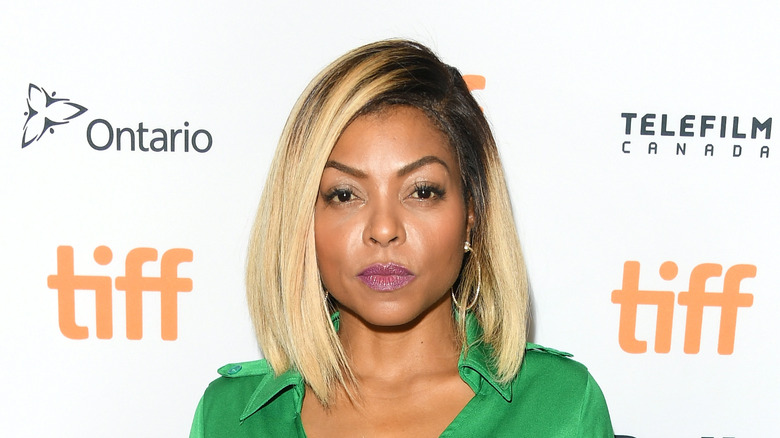 Taraji P. Henson with a blond bob