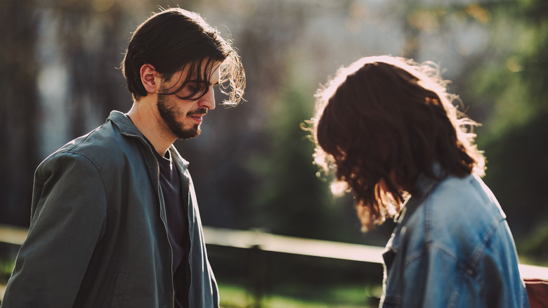 couple having serious talk